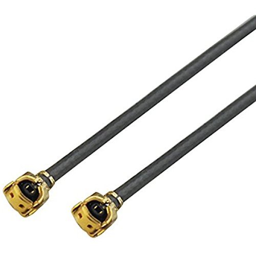 1ft 30cm 10pcs/lot Rf Wire Coaxial Cable Connector IPX/u.fl Jack Right Angle to IPX/u.fl Jack Right Angle Assembly Pigtail Extension 1.13 Cable Ships from USA