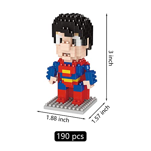Superhero Building Blocks 1990 Pcs Contain 10 Figure Ultimate Super Hero Set Superheroes Toy And Educational Playset Great Gift For Girls Boys Brithday, Halloween, Christmas #TOP1