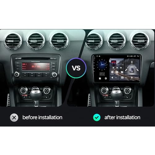 Carplay y Android Auto Inalámbricos para Audi TT MK2 8J 2G+32G Bluetooth 2