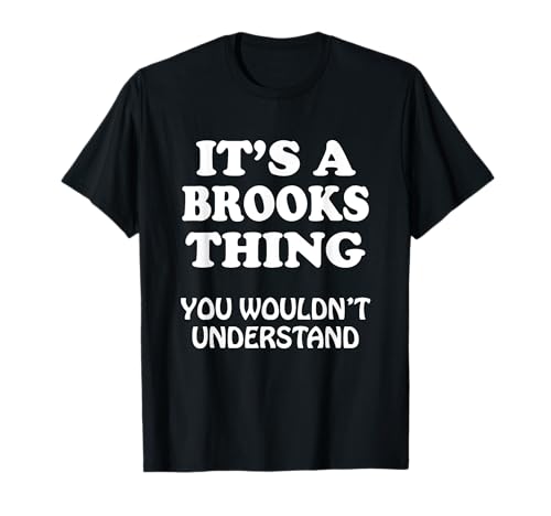 Cadeau BROOKS t-shirt idéal à offrir lors des grandes retrouvailles