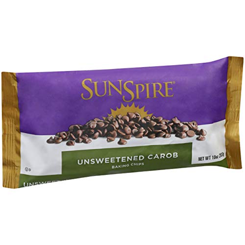 Sunspire Unsweetened Carob Baking Chips, 10 Ounce #TOP4