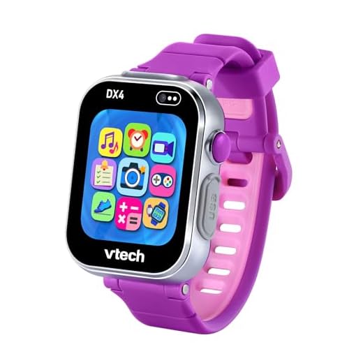 VTech KidiZoom Smartwatch DX4, Purple