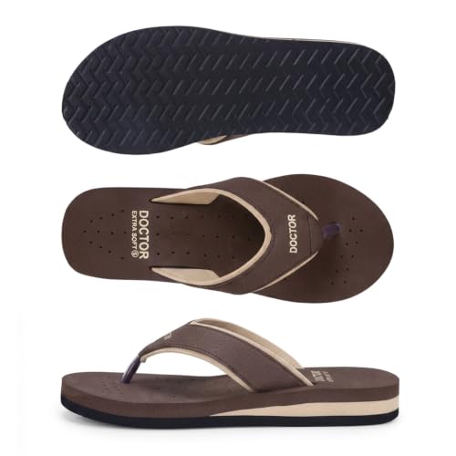 Image of DOCTOR EXTRA SOFT Care Diabetic Orthopedic Pregnancy Flat Super Comfort Dr Flipflops and House Slippers For Women's and Girl's