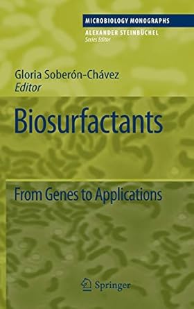 Biosurfactants: From Genes to Applications
