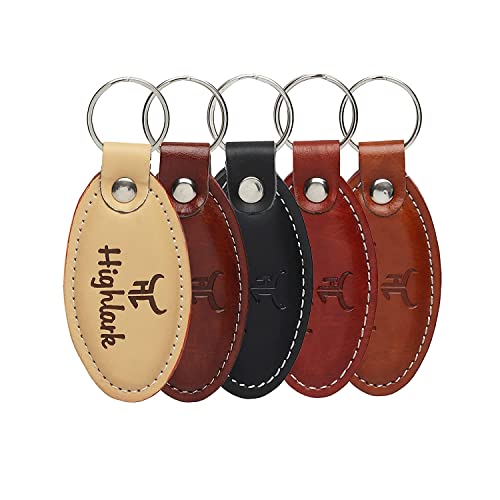 Image of Signature Leather Finish Keychain for Men & Women | Durable Metal Key Holder for Car and Bike Keys | Elegant Everyday Accessory