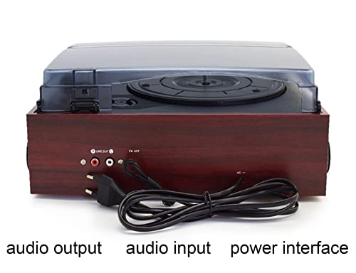 Tourne-Disque Vinyle Bluetooth 3 Vitesses avec Radio FM numérique USB Platine Vinyle Vintage pour disques vinyles avec… - Les Beatles, Paul McCartney, John Lennon, RIngo Starr, George Harrison Tourne-Disque Vinyle Bluetooth 3 Vitesses avec Radio FM numérique USB Platine Vinyle Vintage pour disques vinyles avec… – Image 4