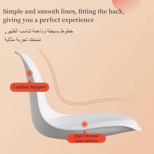 طقم مقعد دوار عصري من جلد البولي يوريثين، ارتفاع قابل للتعديل، مع ظهر، بدون اذرع (قطعتان اسود)