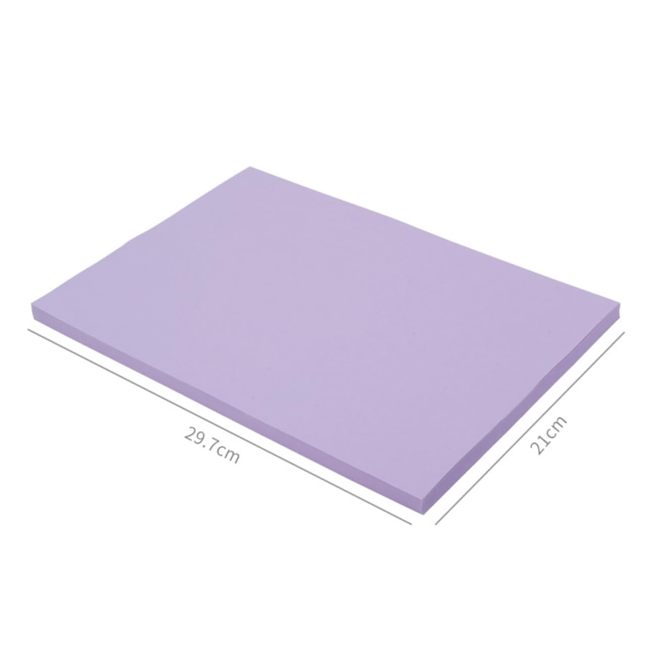 STOBOK 2packungen Farbpapier Bedruckbares Papier in à Diy Faltpapier Für Schule Und Büro Geeignet Zum Schreiben Drucken Und Schneiden