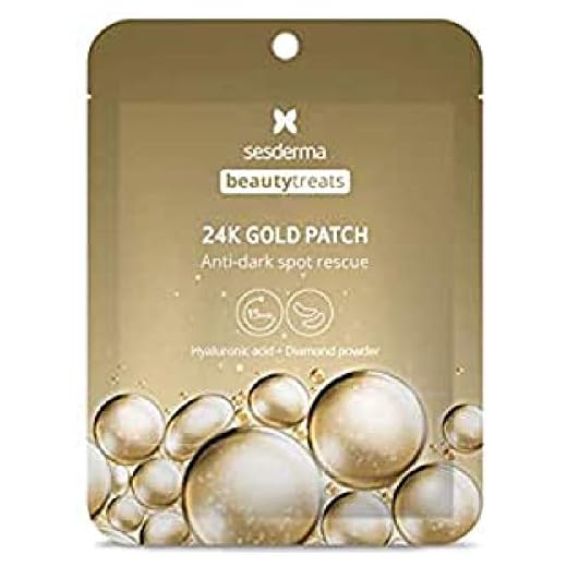 SESDERMA - Mascarilla Facial Contorno De Ojos Oro 24K Sesderma