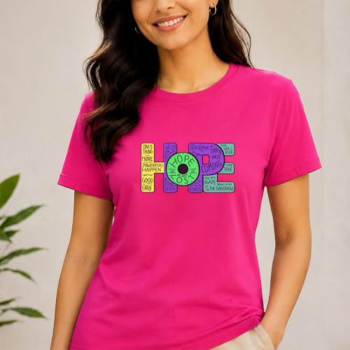 Image of Amazon Brand - INKAST Women Graphic Printed T-Shirt | Round Neck | Regular Fit | (Cotton Blend)