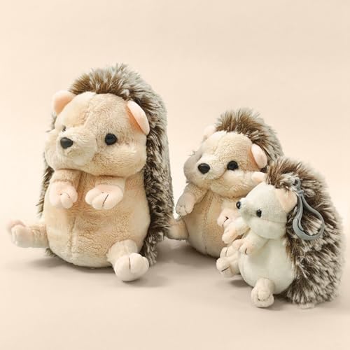 champracer Kuscheltier Igel Plüschigel Kuschel Igel Plüschtier Igel Stofftier lustige Geschenk für Kinder Mädchen Jungen (17cm)
