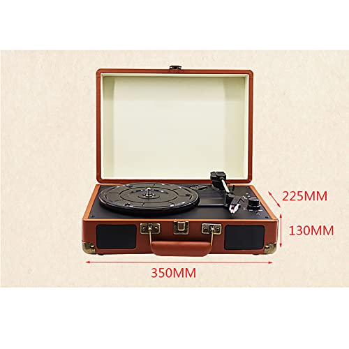 Porte-documents rétro tourne-disque Bluetooth avec haut-parleurs pour vinyle, prise en charge de l’enregistrement 3… - Les Beatles, Paul McCartney, John Lennon, RIngo Starr, George Harrison Porte-documents rétro tourne-disque Bluetooth avec haut-parleurs pour vinyle, prise en charge de l'enregistrement 3… – Image 8