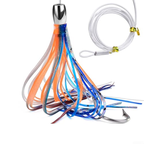 Materiale di alta qualità: costruito con teste in metallo e gonne in morbido silicone per prestazioni di lunga durata