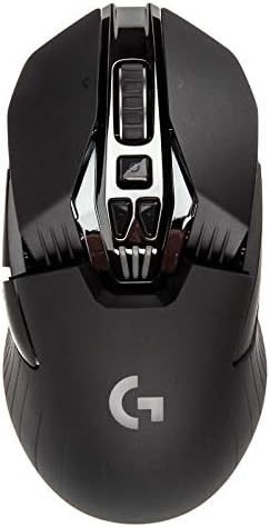 Logitech G900 Chaos Spectrum Wireless Gaming Mouse, 12,000 DPI, RGB, Lightweight, 6 Programmable Buttons, Long Battery Life, Compatible with PC / Mac - Black (German Packaging)