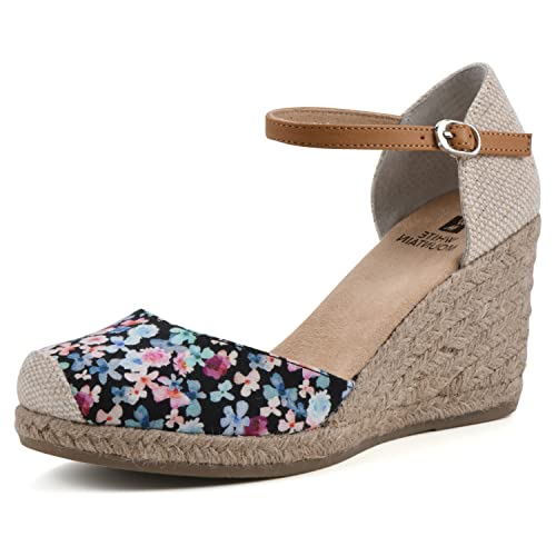 Image of WHITE MOUNTAIN Women's Mamba Espadrille Wedge Sandal