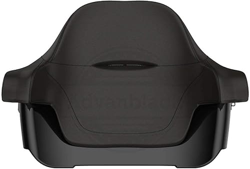 Miniatura 8 de Harley Tour Pack motocicleta Vivid Black King Tour Pack Bolsa de almacenamiento Tour Pak Fit para Harley Touring 2009+, maletero de equipaje de