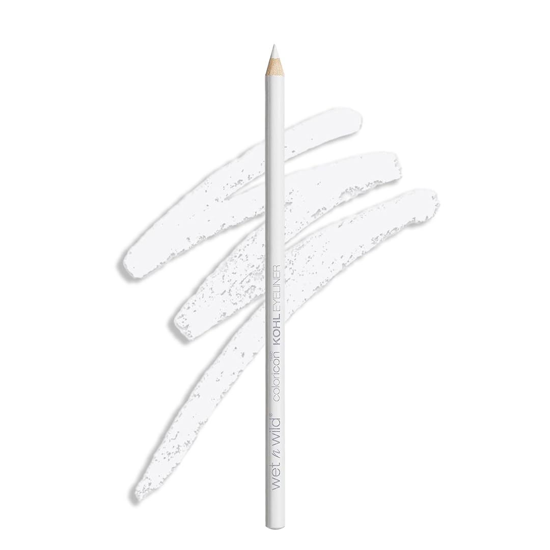 Wet n Wild, Color Icon Kohl Eyeliner Pencil, Eyeliner and Pencil for Eye-Makeup with an Intense and Hyper-pigmented Effect, Soft, Creamy and Easy-to-use Formula, You're Always White!