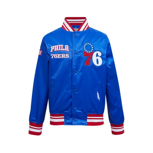 Chaqueta de satén NBA Retro Classics Pro Standard cómoda y unisex talla L