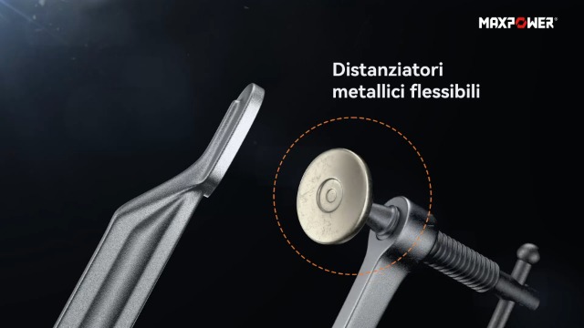 Morsetto Per Anta In Alluminio Da 24" (600 Mm) Impugnatura - Foto 3