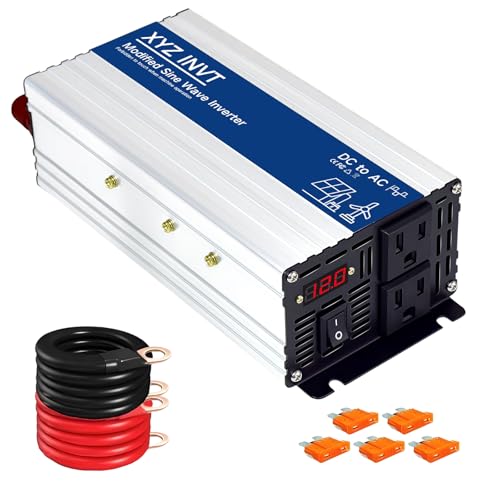 inversor de corriente 1200 watts marca XYZ INVT