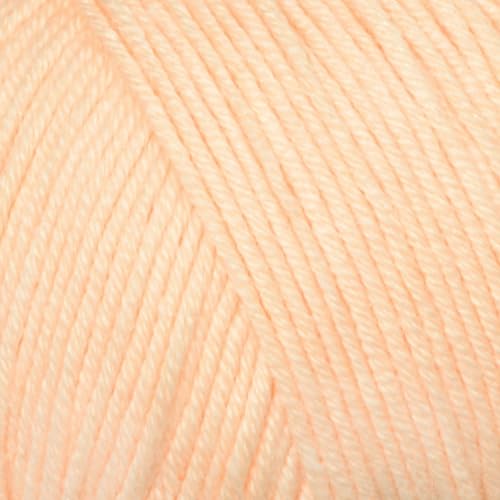Image of Baby Cotton Blend Yarn - Soft Sport Weight Yarn for Crochet & Amigurumi - 50g /180yds - 60% Cotton 40% Acrylic - Ideal for Baby & Knitting Proj.(Dairy Cream, 1 Ball)