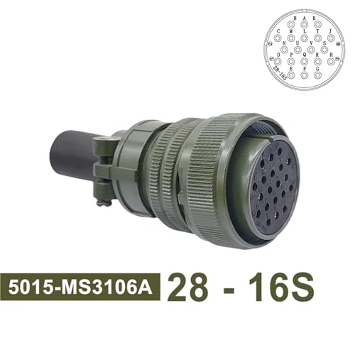 MIL STD 28-3 connecteurs circulaires MS3102 5015 de haute précision