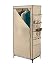 Honey-Can-Do WRD-01270 27-Inch Wide Storage Closet with 9-Side Storage and Shoe Bins, Tan