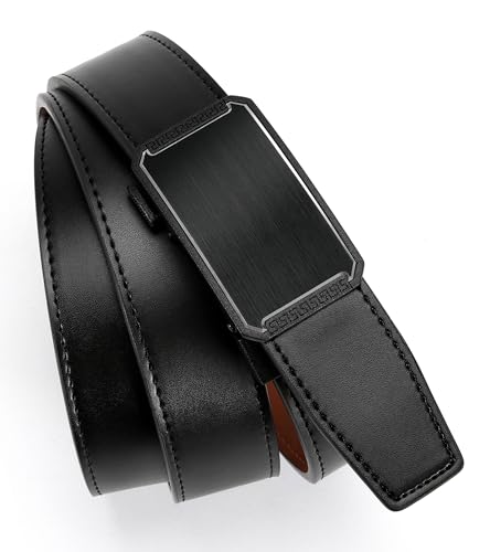 Image of CHAOREN 40mm Ratchet Belt Buckle Only for 1 3 /8 Slide Belt Strap, Automatic Click Buckle Adjustable