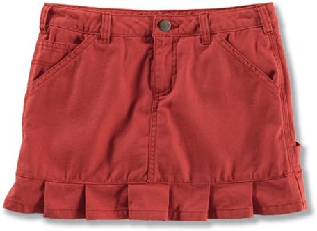 Carhartt Girls' Washed Duck Dungaree Skort