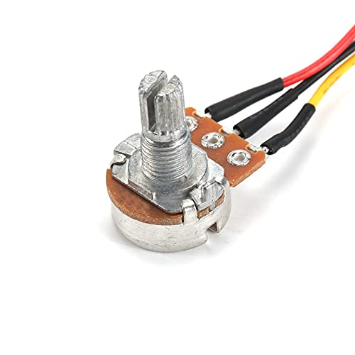 Molence 5Pcs Wh148 Rotary Potentiometer, 10K Ohm 3Pin 15Mm Linear Taper Potentiometer With Xh2.54-3P Connector Wire Cable Black Knob #TOP3