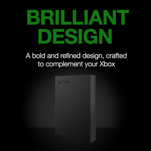 Seagate Game Drive for Xbox 5TB External Hard Drive Portable HDD - USB 3.2 Gen 1, Black with Built-in Green LED bar, Xbox Certified, 3 Year Rescue Services (STKX5000403) - Image 5