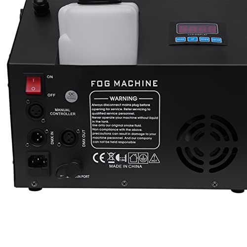 Máquina de humo bajo 1200W con control DMX y remoto miniatura 4