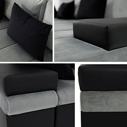 Ecksofa Mirjan24 Bangkok mit Schlaffunktion und Bettkasten