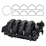 HSPSWIFTER Intake Manifold with Gaskets Compatible with 2015-2017 Ford F-150 5.0L V8 Direct Replacement for OE Part Numbers FL3Z-9424-J FL3Z-9424-B FL3Z-9424-E and FL3Z-9424-F