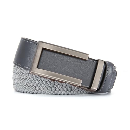 Unalakleet Men's Breathable Nylon Webbing Belt - Fully Adjustable, Brown, Fits 28"-44" Waist - View #2