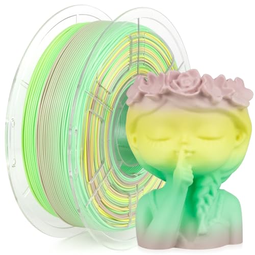 iSANMATE Filament PLA+ Mat Haute Vitesse 1,75mm, Macaron Arc-en-ciel PLA Plus Filament pour Imprimante 3D, 1 kg / 2,2 lb, Prend en Charge la Vitesse d'impression 30 Ã 600 mm/s 17 iSANMATE Filament PLA+ Mat Haute Vitesse 1,75mm, Macaron Arc-en-ciel PLA Plus Filament pour Imprimante 3D, 1 kg / 2,2 lb, Prend en Charge la Vitesse d'impression 30 Ã 600 mm/s