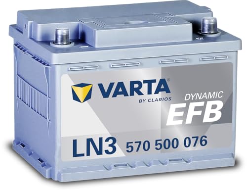 VARTA(�o���^) Dynamic EFB LN3 EFB (570 500 076) �A���ԁE���Y�ԗp�o�b�e���[ <���B�� �����̗p�u�����h> <�����ۏ�> �h�C�c�ԁE�g���^�ԓK��