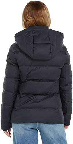 Tommy Hilfiger Women's Recycled Down Jacket Winter, Black (Black), XS - Image 2