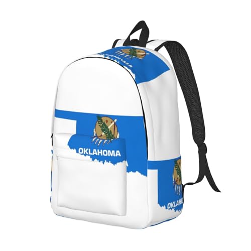 Mochilas rucksack con estampado de mapa de lona negra talla M resistente 2