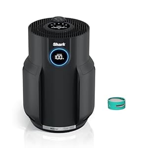 Shark Air Purifiers for Home Large Room with NeverChange Air Filter, 5 Year HEPA Filter, Covers 650 Sq. ft, Odor Neutralizer and Clean Sense Technology, Removes 99.98% of Dust & Allergens, HP152