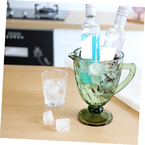 Zerodeko Balde De Gelo Para Champanhe Copos Vintage Recipientes De Vidro Caneca De Café Copo De Resf