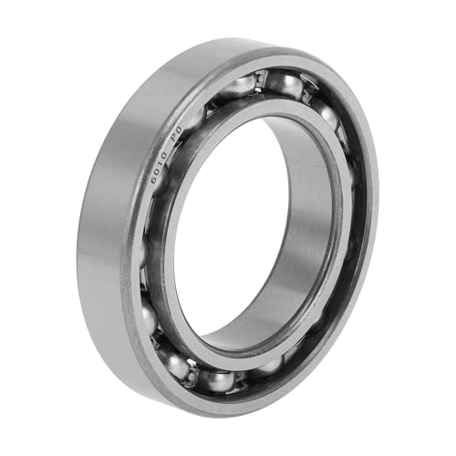 Rodamiento 6010 P0 X AUTOHAUX de bolas abierto 50x80x16 mm para ejes y maquinaria