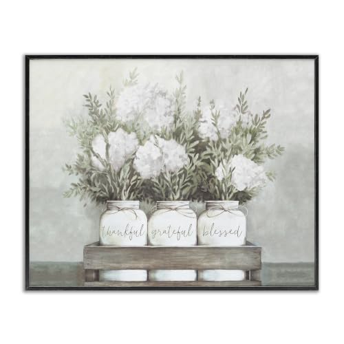'Pristine Hydrangea Bouquet Sentiments'| Framed Giclee Art