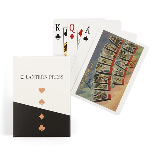 Baraja de Naipes Poker Lantern Press 52 cartas