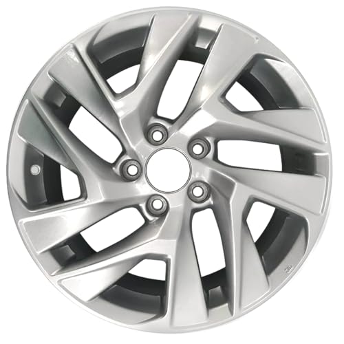 LUNEGUE New Single 17" 17x7 17 Inch Silver Alloy Wheel