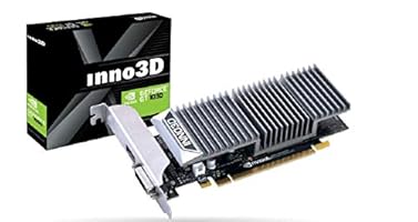Inno3D N1030-1SDV-E5BL GeForce GT 1030 2GB GDDR5 Grafikkarte (GeForce GT 1030, 2GB GDDR5, 64bit, 4096 x 2160 Pixel, PCI Express 3.0)