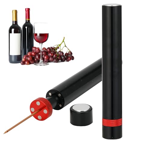 Sacacorchos Vino Profesional para San Valentín, Abrebotellas de Presión de Aire, Sacacorchos Abrebotellas de Vino Portátil, Abridor de Botellas con Bomba Presión, para Reuniones Familiares Bares