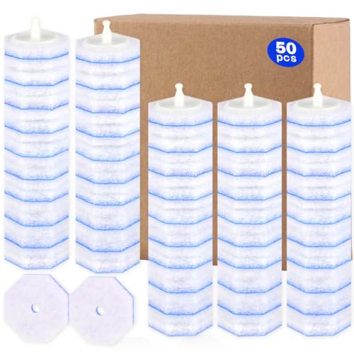 Image of 50 Count Disposable Toilet Brush Refills for Clorox Toilet Brushes | 5X Cleaning Power Scrubber Refill,High-Density Disposable Brush Refills,360 Efficient Cleaning,Fresh Fragrance