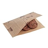 restaurantware bag tek 6 25 x 4 75 double open bags 100 small deli paper sheets disposable greaseproof newsprint paper deli wrap liners for snacks cookies more