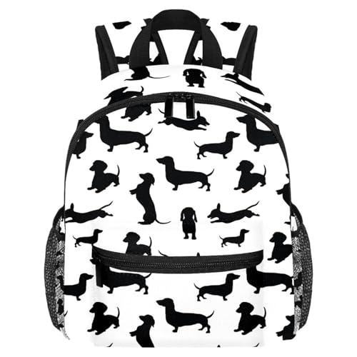 Sac à dos Teckel multicolore pour afficher votre passion en voyage